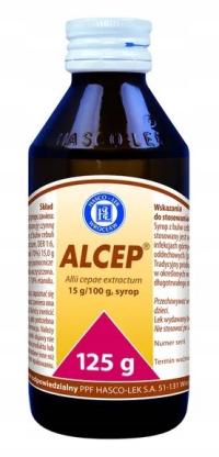 HASCO препарат Alcep луковый сироп от простуды 125 г
