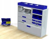 Zabudowa Do Busa Serwisowa Warsztatowa Półki Regał Szafka Trafic Expert