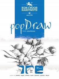 Blok rysunkowy Koh-I-Noor Pop Draw A4/30k 180g