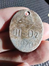 Psi numerek 1970 Dz Działdowo? Numerek psa rejestracyjny PRL