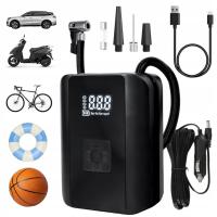 POMPKA ROWEROWA ELEKTRYCZNA 150W KOMPRESOR SAMOCHODOWY BEZPRZEWODOWY ROWER