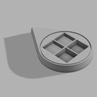 Krolm Blood Drop 4k6 - licznik ran