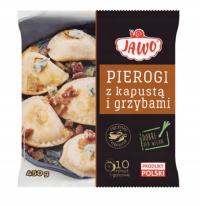 JAWO Pierogi z kapusta i grzybami mrożone 450 g