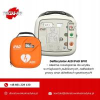 Defibrylator AED CU iPAD SP1 +szafka do przechowywania GRATIS