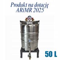 Autoklaw gazowy do wosku pszczelego, od 30 l do 100 l [Pojemność 50 l]