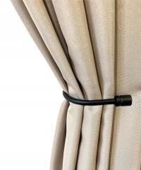 Ручка розетка крючок для штор крючок для штор черный цвет