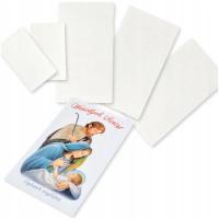 Opłatki wigilijne opłatek na wigilię zestaw 3 duże 2 małe Boże Narodzenie