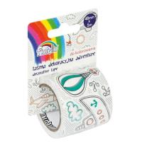 Taśma dekoracyjna 5M DO kolorowania adventure