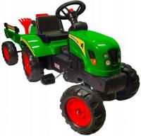 Педальный трактор с прицепом и аксессуарами PROMO