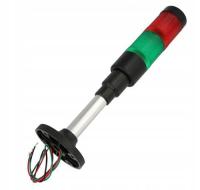 Светодиодная сигнальная колонка 230 В (2 цвета) HBJD-40D2RG230B