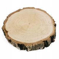 Suchy plaster drewna szlifowany 15-20 cm, brzoza