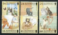 Alderney** Mi. 94-99 Koty