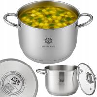 Индукционный газовый горшок из нержавеющей стали 4л 22см с крышкой твердые горшки