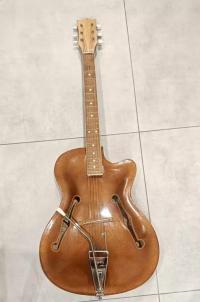 ГИТАРА JAZZ DEFIL С ОРИГИНАЛЬНЫМ ГАРАНТИЙНЫМ ТАЛОНОМ И ДОКАЗАТЕЛЬСТВОМ ПОКУПКИ 1984 ГОДА