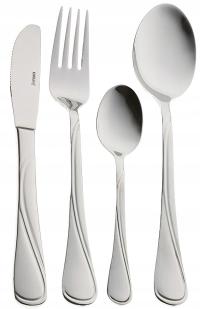 НАБОР столовые ПРИБОРЫ НАБОР из 6 ЧЕЛОВЕК ГЛЯНЕЦ 24 el KINGHOF