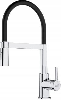 Bateria Kuchenna Zlewozmywakowa FRANKE LINA SEMI-Pro chrom/czarny