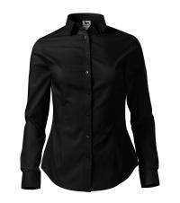Женская рубашка официанта стиль Ls229 черный L