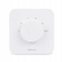 SALUS REGULATOR HTR230 20 PRZEWODOWY NATYNKOWY ANOLOGOWY DOBOWY 230V BIAŁY