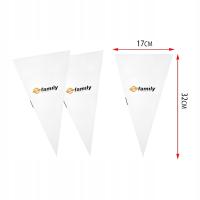 Rękaw cukierniczy jednorazowy 32×17 cm do dekorowania