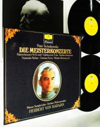 TSCHAIKOWSKY =KLAVIERKONZ. NO.1/VIOLINK.OP.35 /ROKOKO-VAR. 2LPs BOX KARAJAN