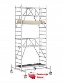 Алюминиевые ходовые леса 0.9х1. 9м выс. Роб. 5,3M AKSO Comfort S