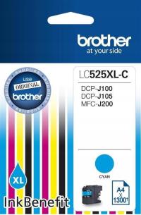Tusz Brother LC525XLC LC-525XLC niebieski (cyan)