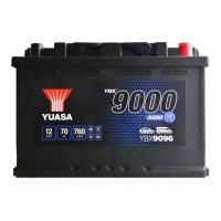 Akumulator Yuasa YBX9096 12V 70Ah 760A P+ AGM