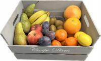 FRESH BOX Owocowy zestaw świeże owoce Jabłko banan kiwi mandarynka 9 kg