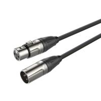 Kabel XLR - XLR Roxtone DMXX200L3 3m Kabel mikrofonowy audio