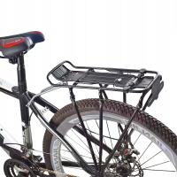 Bagażnik do roweru UNIWERSALNY TYLNY MOCNY aluminiowy WZMOCNIONY