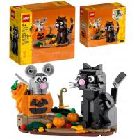 LEGO CLASSIC 40570 KOT I MYSZ NA HALLOWEN DYNIA KLOCKI DLA DZIECI PREZENT