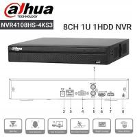 REJESTRATOR IP MONITORINGU DAHUA NVR4-4KS3 8-KANAŁOWY do 12Mpx UHD