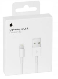 Кабель Apple USB-Apple Lightning 1 м белый