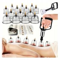 Bańki Chińskie na bóle kręgosłupa rwę kulszową na kolano plecy 12 sztuk