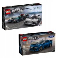 LEGO SPEED CHAMPIONS FORD MUSTANG 76920 + WYŚCIGÓWKA MERCEDES 76909