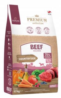 Сухой корм Premium Selection Beef / говядина Adult 12 кг