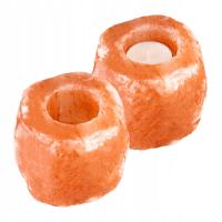 ПОДСВЕЧНИК СОЛЯНОЙ НАТУРАЛЬНЫЙ 1-2КГ ИОНИЗАТОР TEALIGHT