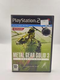 Gra METAL GEAR SOLID 3 SUBSISTENCE Sony PlayStation 2 (PS2)