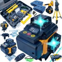 ЛАЗЕРНЫЙ УРОВЕНЬ КРЕСТ ЛАЗЕРНЫЙ ЗЕЛЕНЫЙ САМОНИВЕЛИРУЮЩИЙСЯ 4D 360 ШТАТИВ