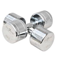 HANTLE CHROMOWANE 2X 10 KG TRENINGOWE RADEŁKOWANE