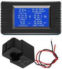 Счетчик энергии 100а В А в кВтч трансформатор 22 1 фаза