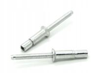 Nity Nit stożkowy strukturalne aluminium 6.4x17