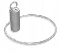 Металлический грузило для флага с крышкой