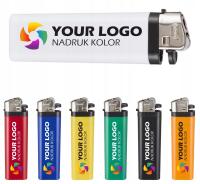 Zapalniczka z nadrukiem full color REKLAMOWA - krzesiwowa - 50szt.