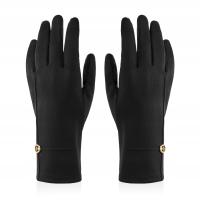 BETLEWSKI женские зимние перчатки для телефона фирменные черные