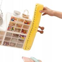 PLUSZAK MASKOTKA ZABAWKA PLUSZOWA ZABAWNY PREZENT PLUSZOWA LINIJKA SZKOŁA