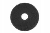 Pad maszynowy czarny czyszczący 406x25 ścierający gruby 16''