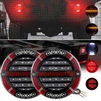 2шт. Светодиодный задний фонарь прицепа 4 функции 12V 24V