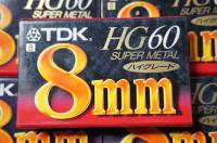 KASETA DO KAMER Video8 TDK MP HG60 60 min SUPER METAL