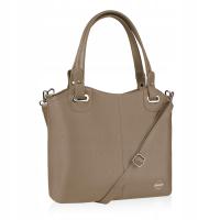 Betlewski Torebka damska ze skóry naturalnej klasyczna na ramię na prezent